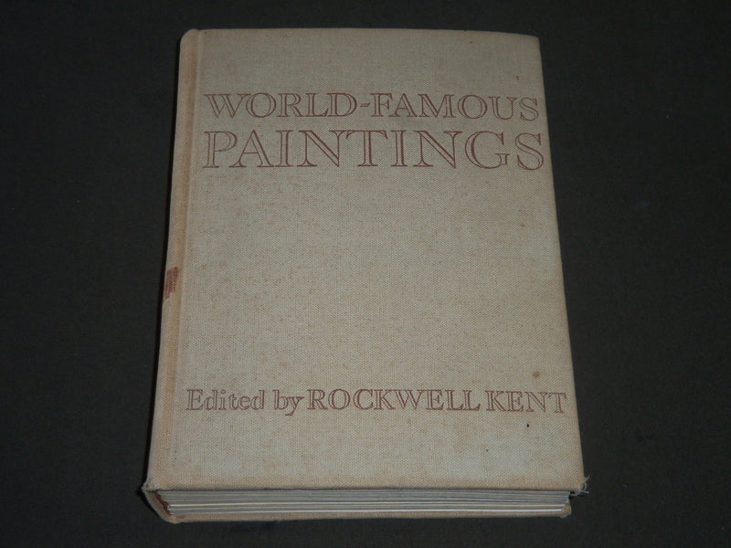 1939 WORLD FAMOUS PAINTINGS EDITED BY ROCKWELL KENT - 100 PLATES - KD 4004