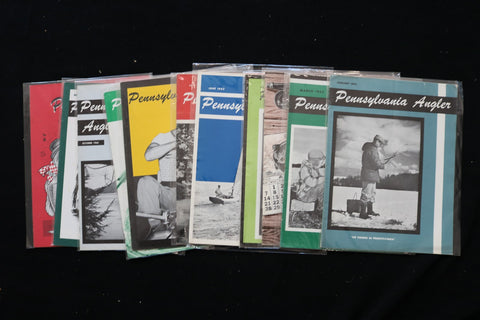 1963 PENNSYLVANIA ANGLER MAGAZINE - LOT OF 11 - O 3744