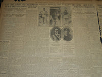 1908 JULY 25 THE BOSTON HERALD - HAYES OF AMERICA WINS MARATHON - BH 323