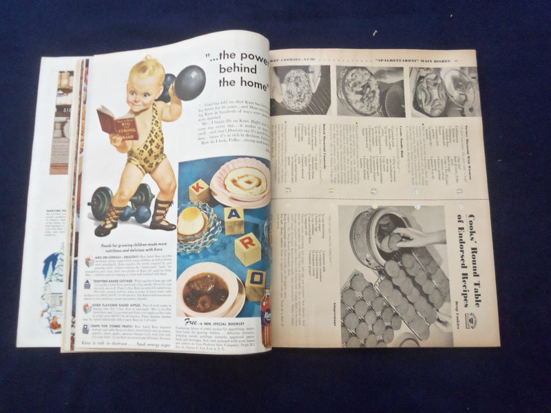 1945 FEBRUARY BETTER HOMES & GARDENS MAGAZINE -COCA-COLA AD BACK COVER- SP 6118E