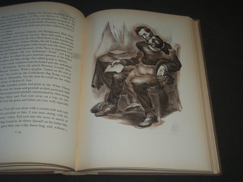 1943 ABRAHAM LINCOLN BY JAMES DAUGHERTY HARDCOVER BOOK - KD 3936