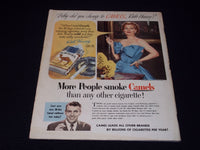 1952 NOVEMBER 4 LOOK MAGAZINE - ANITA EKBERG FRONT COVER - E 20417