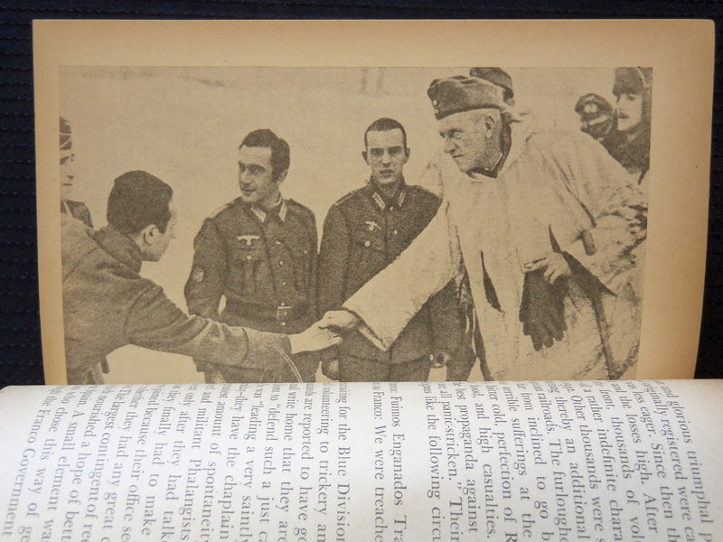1943 HITLER'S SECOND ARMY SOFTCOVER BOOK BY ALFRED VAGTS - J 7238