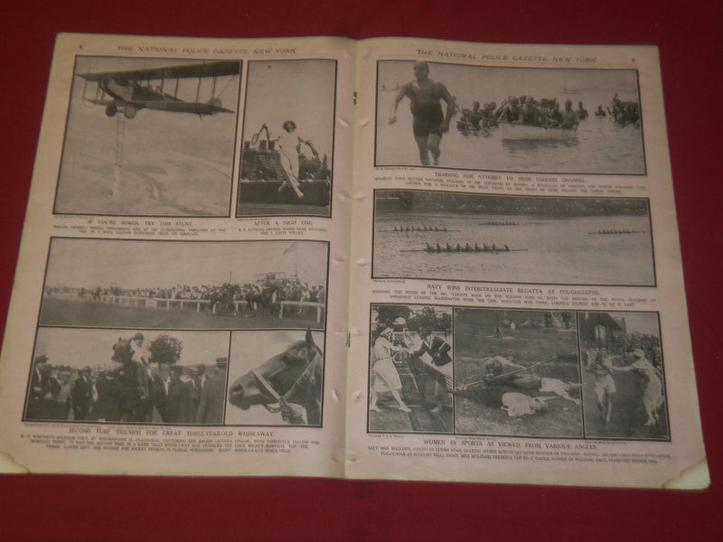 1922 JULY 29 THE NATIONAL POLICE GAZETTE MAGAZINE - JACK JOHNSON - B 5753