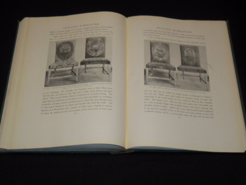 1918-1919 A HISTORY OF ITALIAN FURNITURE BY WILLIAM M. ODUM VOLUME 1 & 2 - #18