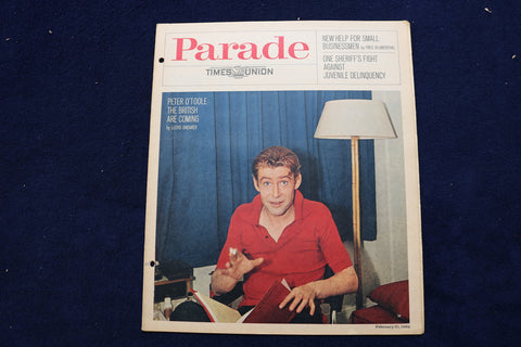 1965 FEBRUARY 21 PARADE MAGAZINE - PETER O'TOOLE COVER - E 22422