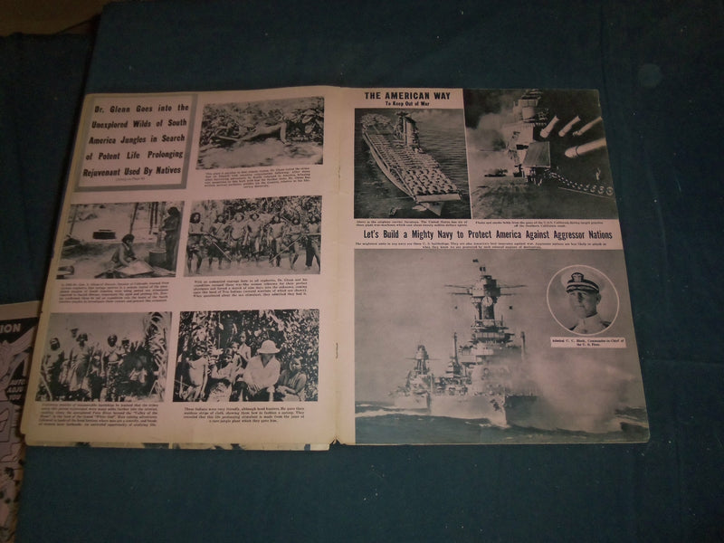 1939 NOVEMBER THE NATIONAL POLICE GAZETTE MAGAZINE - DANNIELLE DARRIEUX - B 5879