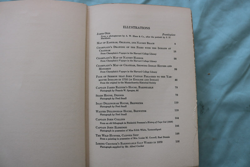 1930 CAPE COD ITS PEOPLE AND THEIR HISTORY BY HENRY KITTREDGE-INSCRIBED- KD 9658