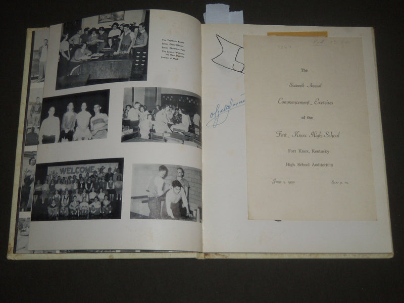 1950 THE EAGLE FORT KNOX HIGH SCHOOL YEARBOOK - FT. KNOX KENTUCKY - YB 1211