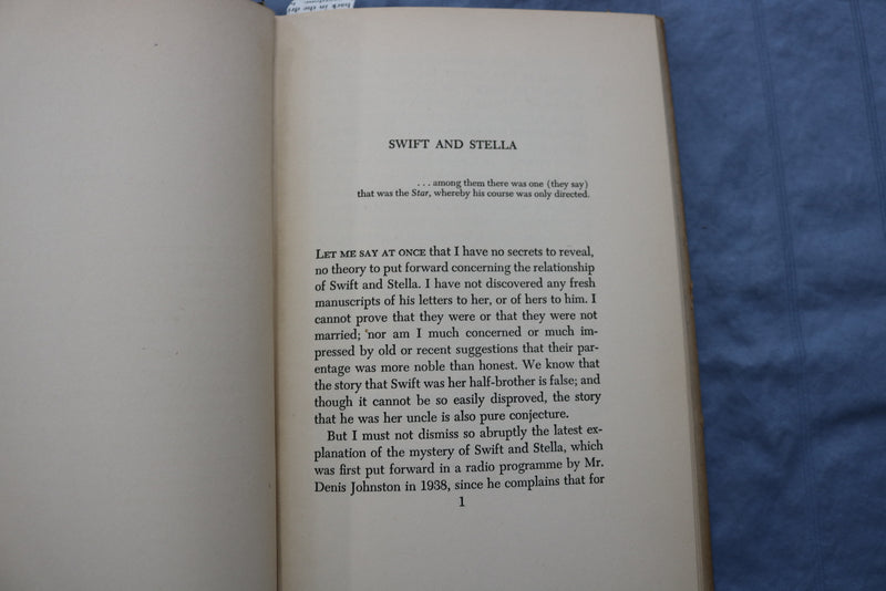 1942 STELLA - A GENTLEWOMAN OF THE EIGHTEENTH CENTURY HARDCOVER BOOK BY - K 690