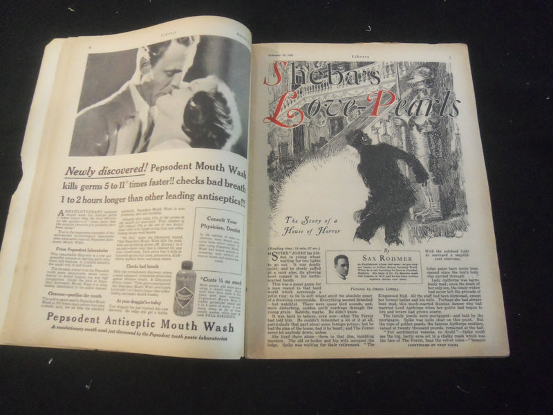 1931 FEBRUARY 14 LIBERTY MAGAZINE - I DOUBLE DARE YOU! - SP 5190A