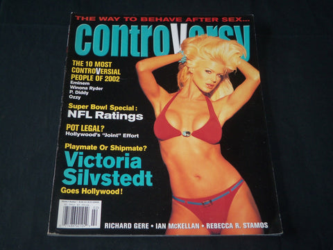 2003 CONTROVERSY MAGAZINE - VICTORIA SILVSTEDT COVER - RC 1346