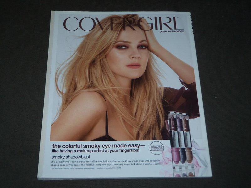 2010 AUGUST NYLON MAGAZINE - DREW BARRYMORE COVER - FASHION - B 4197
