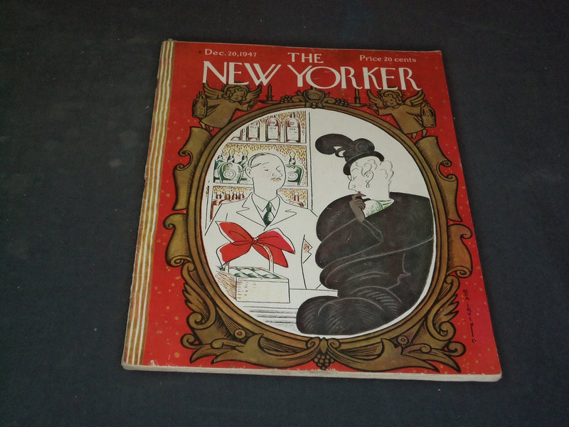 1947 DECEMBER 20 THE NEW YORKER MAGAZINE - ILLUSTRATED COVER - NY 294