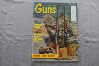 1966 MARCH GUNS MAGAZINE - GUNS FOR GEESE COVER - ST 6505T