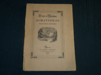 1927 DANSEET ET MUSIQUE ROMANTIQUES BOOK BY MARCEL BOUTERON - FRENCH - KD 5670