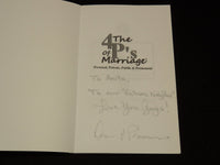 2016 THE 4 P'S OF MARRIAGE BOOK BY PRECIOUS GRAHAM - INSCRIBED - KD 7722