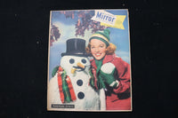 1948 DECEMBER 12 SUNDAY MIRROR MAGAZINE - WANDA HENDRIX COVER - E 26271