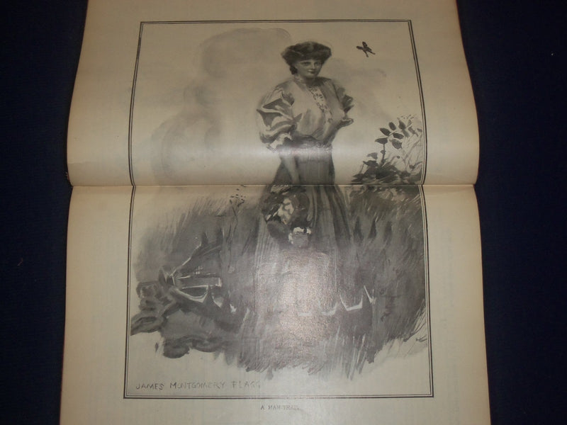1910 CARICATURE WIT & HUMOR OF NATION BOOK - ILLUSTRATIONS - FLAGG - KD 3165