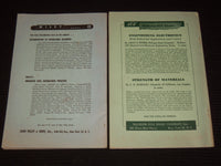 1956-1957 ENGINEERING EDUCATION JOURNAL MAGAZINES LOT OF 2 ISSUES - K 1060