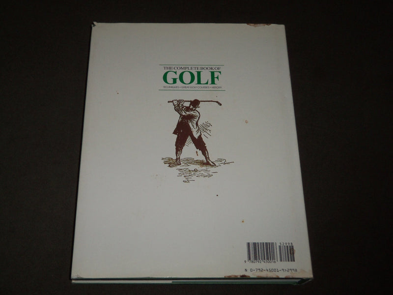 1988 THE COMPLETE BOOK OF GOLF HARDCOVER BOOK - GREAT PHOTOS - I 1671