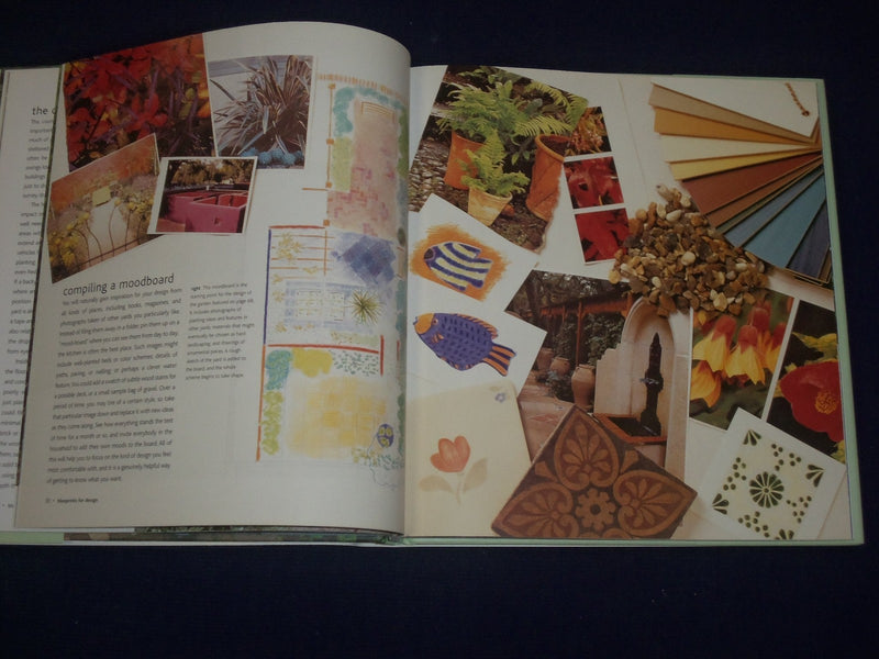 2002 BACKYARD BLUEPRINTS STYLE DESIGN HARDCOVER BOOK BY DAVID STEVENS - KD 2758