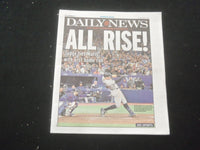 2022 SEPTEMER 29 NEW YORK DAILY NEWS NEWSPAPER - AARON JUDGE HITS HOME RUN #61