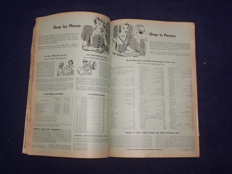 1957 MONTGOMERY WARD MIDWINTER SALE CATALOG - SOFTCOVER - KANSAS CITY - J 9321