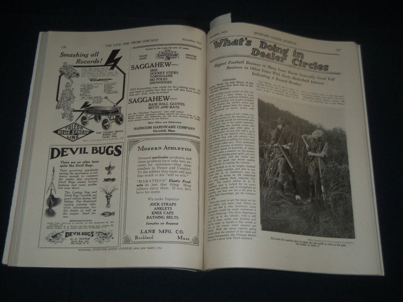 1925 NOVEMBER THE SPORTING GOODS DEALER MAGAZINE - GREAT PHOTOS & ADS - J 3908