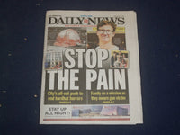 2021 JUNE 27 NEW YORK DAILY NEWS NEWSPAPER -NYC 300 WORK SITES SHUT DOWN, SAFETY