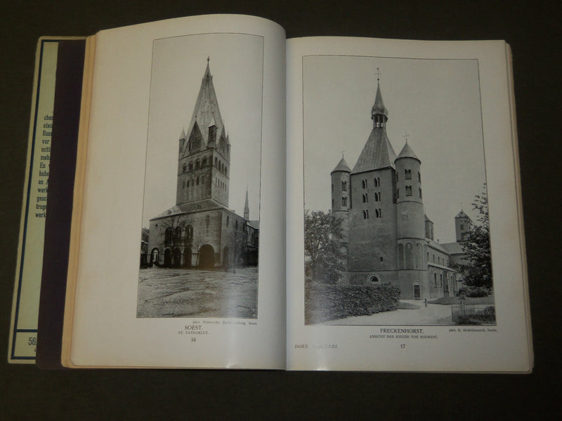1912 DEUTSCHE DOME DES MITTELALTERS GERMAN BOOK BY WILHELM PINDER - J 3676