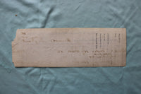 1888 WAY-BILL OF MERCHANDISE RAILROAD - 3 PIECES - K 3326