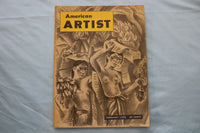 1953 FEBRUARY AMERICAN ARTIST MAGAZINE - A GREAT ILLUSTRATION COVER - E 26585