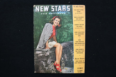 1946 JUNE NEW STARS OVER HOLLYWOOD MAGAZINE - BARBARA HALE COVER - E 24577