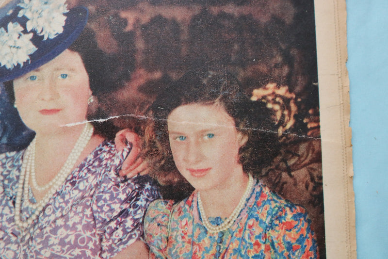 1944 MARCH 19 SUNDAY MIRROR MAGAZINE - FIRST LADIES OF BRITISH EMPIRE - NP 9085