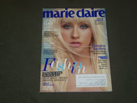2010 FEBRUARY MARIE CLAIRE MAGAZINE - CHRISTINA AGUILERA COVER - B 3307