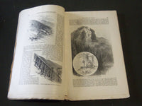 1877 HARPER'S MONTHLY MAGAZINE LOT OF 8 ISSUES - NICE ILLUSTRATIONS- WR 503