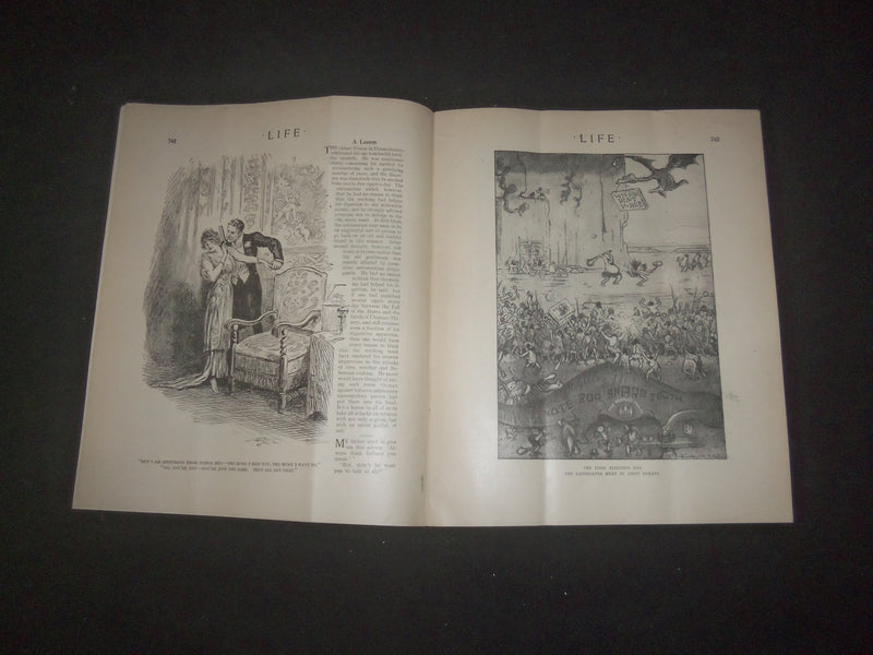1919 OCTOBER 30 LIFE MAGAZINE - THE NEWS OF THE DAY - L 769Y