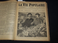 1884 OCTOBER-DECEMBER LA VIE POPULAIRE FRENCH MAGAZINE BOUND VOLUME - KD 7462F