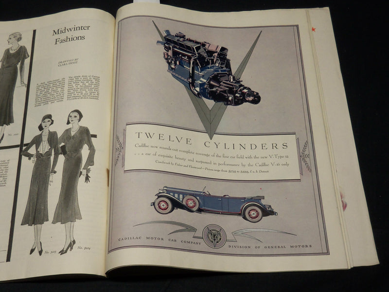 1930 DECEMBER WOMAN'S HOME COMPANION MAGAZINE - GREAT COVER & ADS - ST 4878B