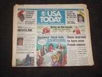 1997 DEC 8 USA TODAY NEWSPAPER - RENO WARNED TO TURN OVER FREEH MEMO - NP 7889