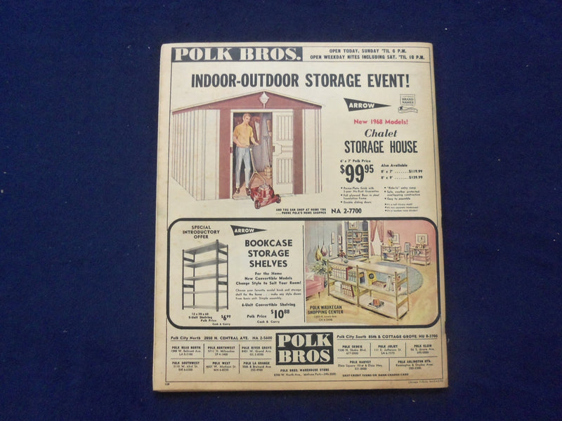 1968 APRIL 28 CHICAGO TRIBUNE MAGAZINE SECTION -SPRING IN THE HEARTLAND- NP 6391