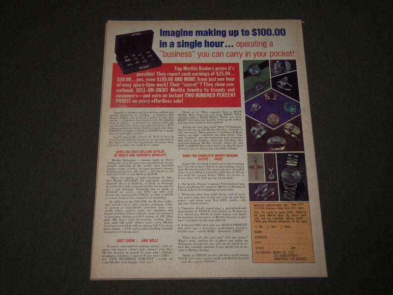 1975 MARCH THE NATIONAL POLICE GAZETTE MAGAZINE - GREAT COVER - CW 14
