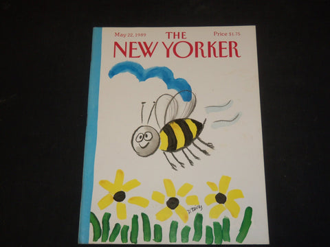 1989 MAY 22 THE NEW YORKER MAGAZINE - ILLUSTRATED COVER - NY 1386