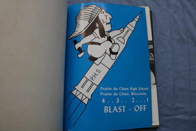 1978 BLACKHAWK PRAIRIE DU CHIEN HIGH SCHOOL YEARBOOK-PRAIRIE DU CHIEN,WI-YB 3420