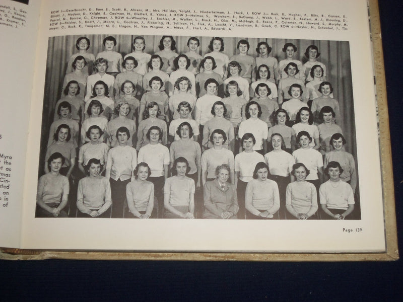1951 CINCINNATION UNIVERSITY OF CINCINNATI YEARBOOK - OHIO - PHOTOS - YB 429
