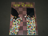 1965 DECEMBER 11 NEW YORKER MAGAZINE FRONT COVER ONLY - GREAT ART FOR FRAMING