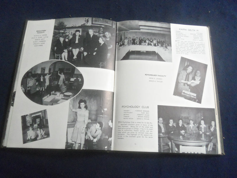 1946 NEW JERSEY STATE TEACHERS COLLEGE AT JERSEY CITY YEARBOOK - YB 2857