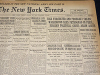 1917 AUGUST 24 NEW YORK TIMES - RIGA EVACUATED PROBABLY TAKEN - NT 8522