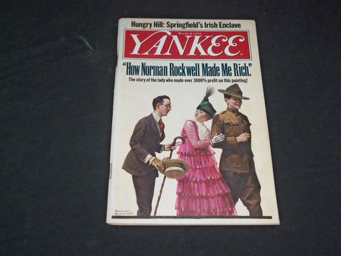 1990 MARCH YANKEE MAGAZINE - NORMAN ROCKWELL COVER - SP 6197